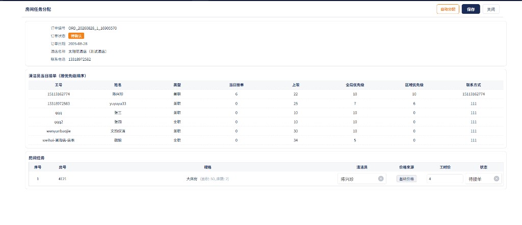 分配弹窗